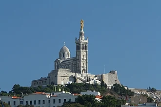La basilique Notre-Dame-de-la-Garde à Marseille
